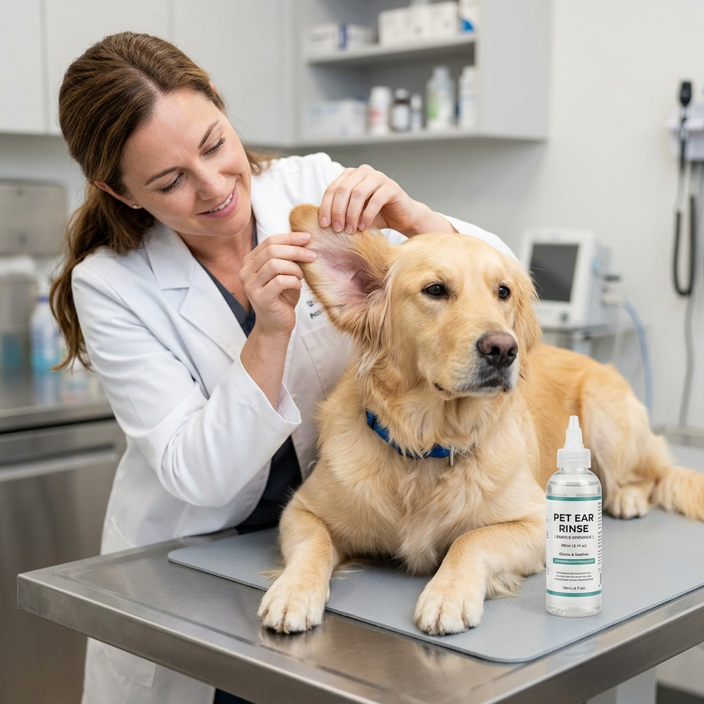 Gentle Pet Ear Rinse Cleaner — Alcohol-Free, Daily Odor Cont — image 3 of 5